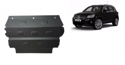 Steel sump guard for VW Tiguan