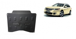 Steel sump guard for the protection of the engine and the gearbox for Honda Accord