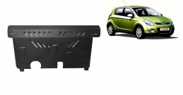 Steel sump guard for the protection of the engine and the gearbox for Hyundai i 20