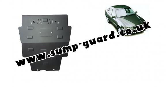 Steel sump guard for Daewoo Cielo