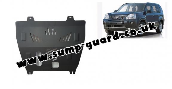 Steel sump guard for Nissan X-Trail T31