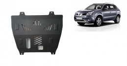 Steel sump guard for Renault Koleos