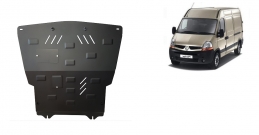 Steel sump guard for Renault Master 2