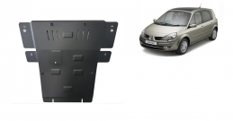 Steel sump guard for Renault Scenic