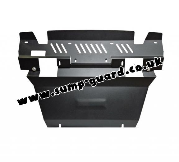 Steel sump guard for the protection of the engine and the radiator for Maxus T60 Max