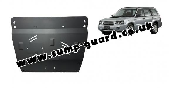 Steel sump guard for Subaru Forester 2