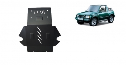 Steel sump guard for Suzuki Vitara