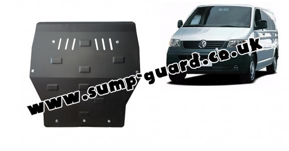 Steel sump guard for Volkswagen Transporter T5