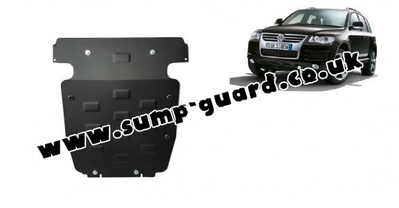 Steel sump guard for Volkswagen Touareg 7L