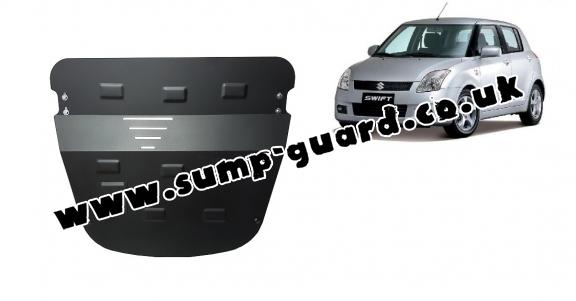 Steel sump guard for Suzuki Swift 3