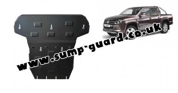 Steel gearbox and differential guard for Volkswagen Amarok