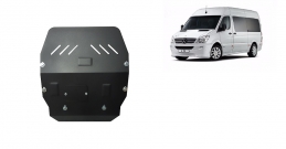 Steel sump guard for the protection of the engine and the gearbox for Mercedes Sprinter