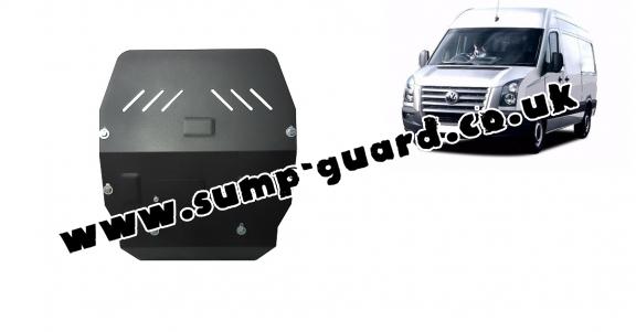 Steel sump guard for Volkswagen Crafter