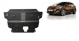 Steel sump guard for Hyundai i30