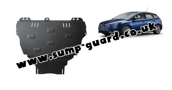 Steel sump guard for Ford Focus 3