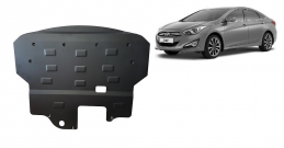 Steel sump guard for the protection of the engine and the gearbox for Hyundai i40