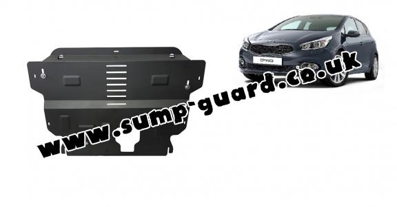 Steel sump guard for the protection of the engine and the gearbox for Kia Ceed