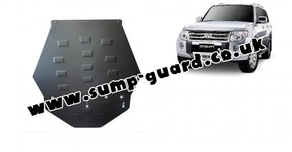 Steel gearbox guard for Mitsubishi Shogun 4 (V80, V90)