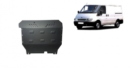 Steel sump guard for the protection of the engine and the gearbox for Ford Transit - FWD