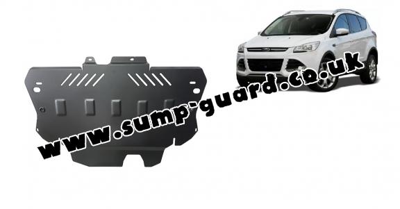 Steel sump guard for Ford Kuga