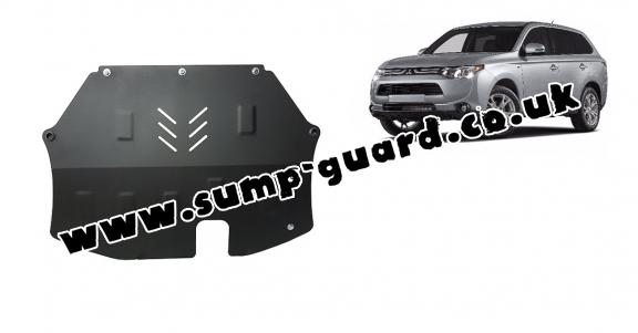 Steel sump guard for Mitsubishi Outlander