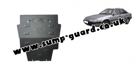 Steel sump guard for Daewoo Espero