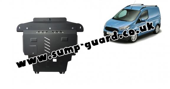 Steel sump guard for Ford Transit Courier