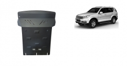 Steel sump guard for SsangYong Rexton 2