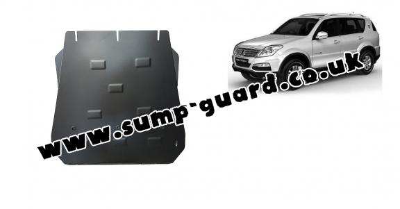 Steel gearbox guard for SsangYong Rexton 2