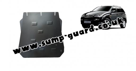 Steel gearbox guard for SsangYong Kyron