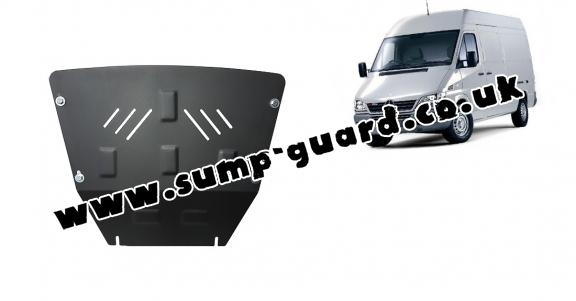 Steel sump guard for Mercedes Sprinter