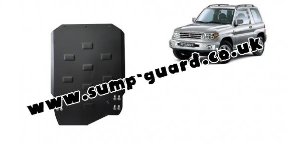 Steel gearbox guard for Mitsubishi Shogun Pinin