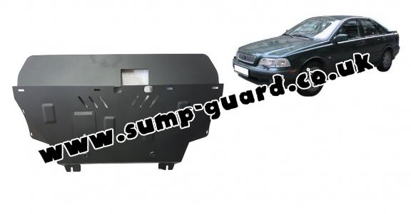 Steel sump guard for Volvo S40