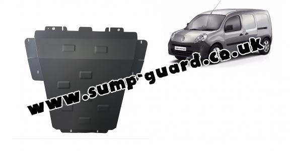 Steel sump guard for Renault Kangoo