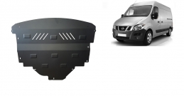 Steel sump guard for Nissan Interstar