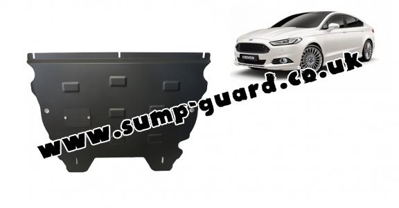 Steel sump guard for Ford Mondeo 5