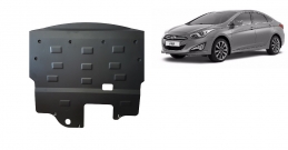 Steel sump guard for the protection of the engine and the gearbox for Hyundai i40