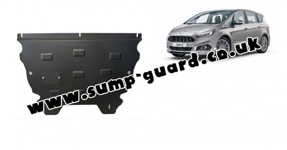 Steel sump guard for Ford S - Max