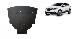 Steel sump guard for Renault Kadjar