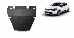 Steel sump guard for the protection of the engine and the gearbox for Renault Clio 4