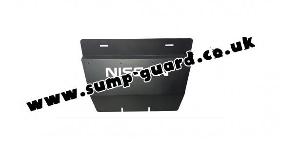 Steel radiator guard for Nissan Navara