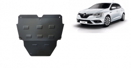 Steel sump guard for Renault Megane 4