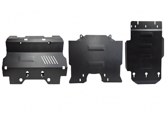 Steel sump guard for Toyota Land Cruiser - promotional package