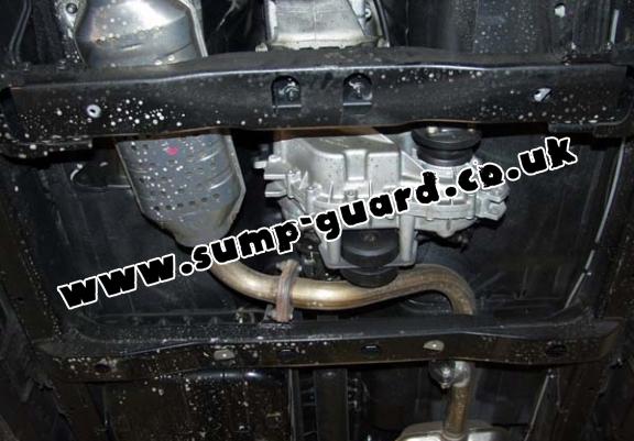 Steel sump guard for the protection of the engine and the radiator for Kia Sorento