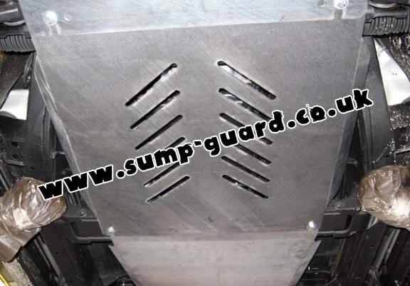 Steel sump guard for the protection of the engine and the radiator for Kia Sorento