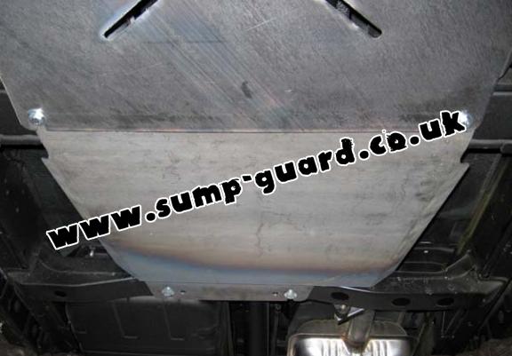 Steel sump guard for the protection of the engine and the radiator for Kia Sorento