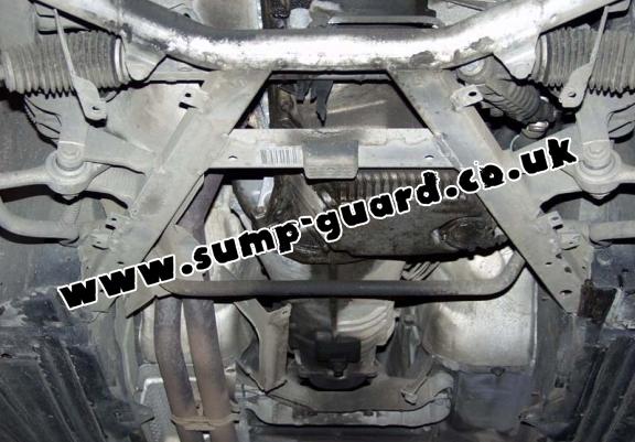 Steel sump guard for BMW Seria5 E39