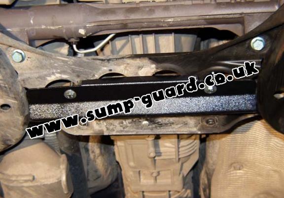 Steel sump guard for Volkswagen Touareg 7L