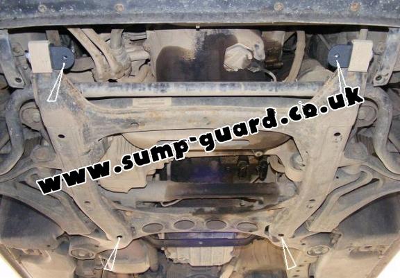 Steel sump guard for Volkswagen Touareg 7L