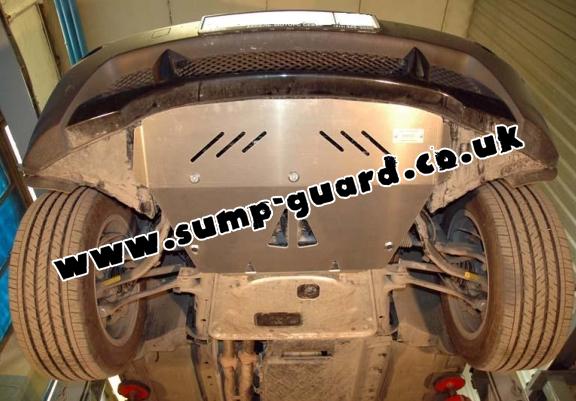 Steel radiator guard for BMW X3